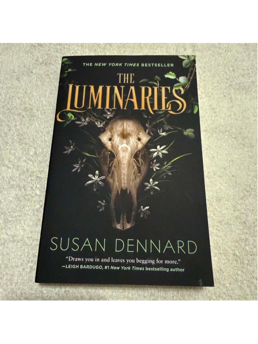 The New York Times Best Seller The Luminaries by Susan Dennard